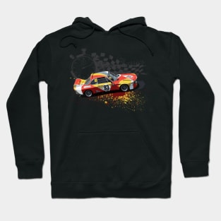 Retro Racing T-Shirt - BMW 3.0 CSL Bat Mobile Design Hoodie